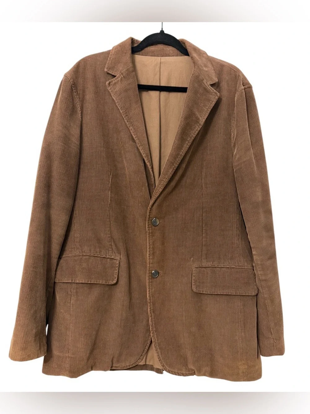 J.Crew Men’s Brown Corduroy Blazer Sport Coat 100% Cotton Size Medium